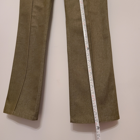 Marc Jacobs Khaki Denim pants size 4 Y2K - Picture 4 of 8